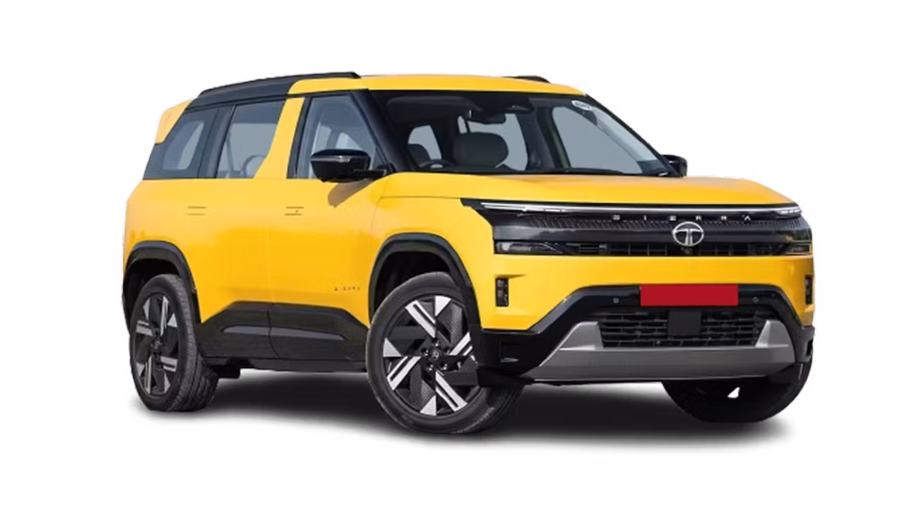 Tata Sierra exterior front three-quarter view